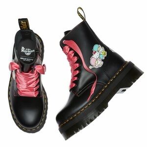 NEW IN BOX- Hello Kitty x Dr. Marten Jadon Leather Platform Boot
